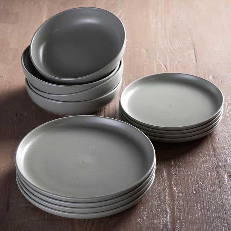 Pacifica Salad Plates, Set of 4 (Artichoke)